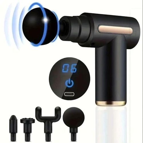ZyneraeStore™ Compact Deep Tissue Massage Gun.