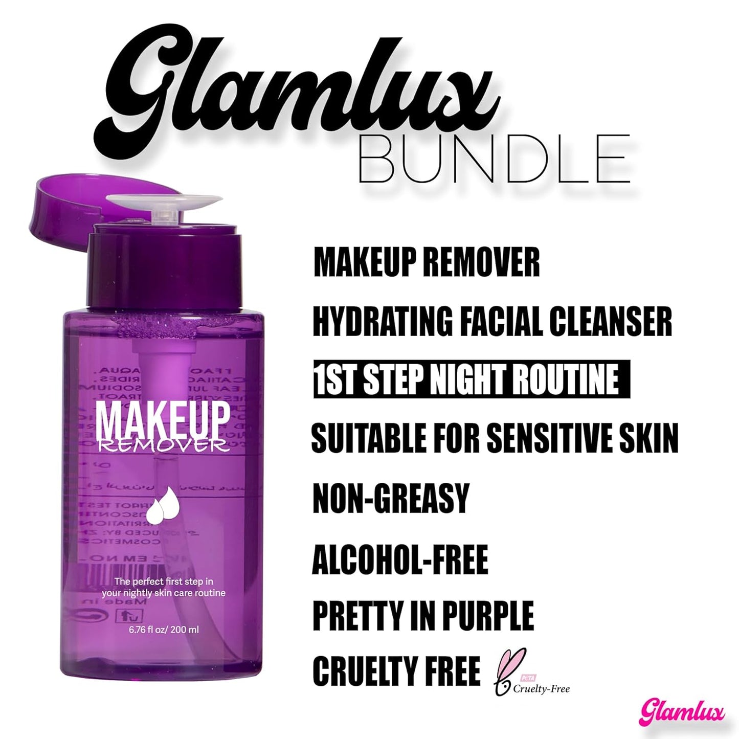 Makeup Essentials Makeup Remover, Make It Last Setting Spray, Brow Wax Lamination Pencil, Plumping Lipglosses