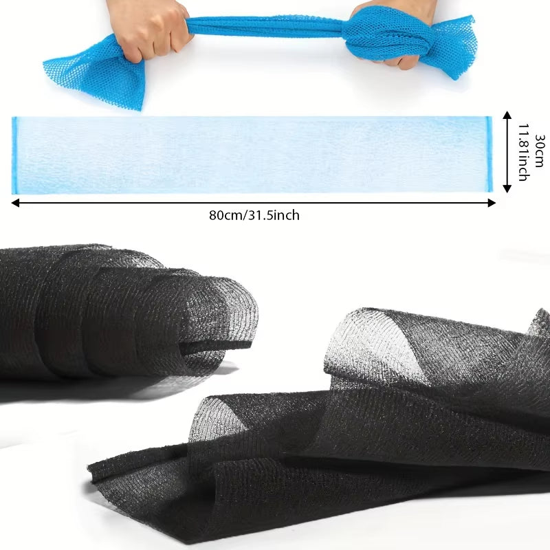 3 Pack Exfoliating Sponge Loofah — Japanese Body Washcloths
