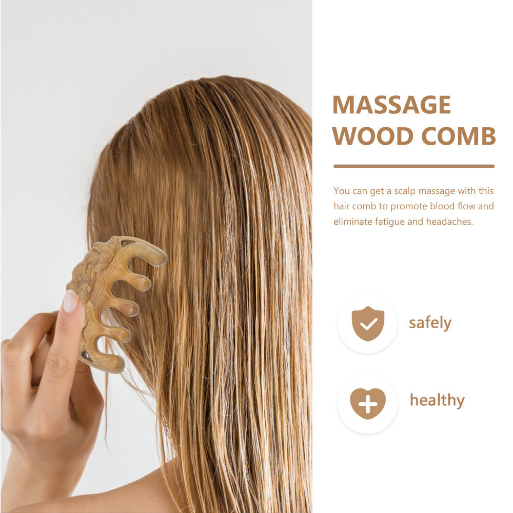Anti-Static Comb Portable Hair Comb Massage Comb Scalp Massagers Meridian