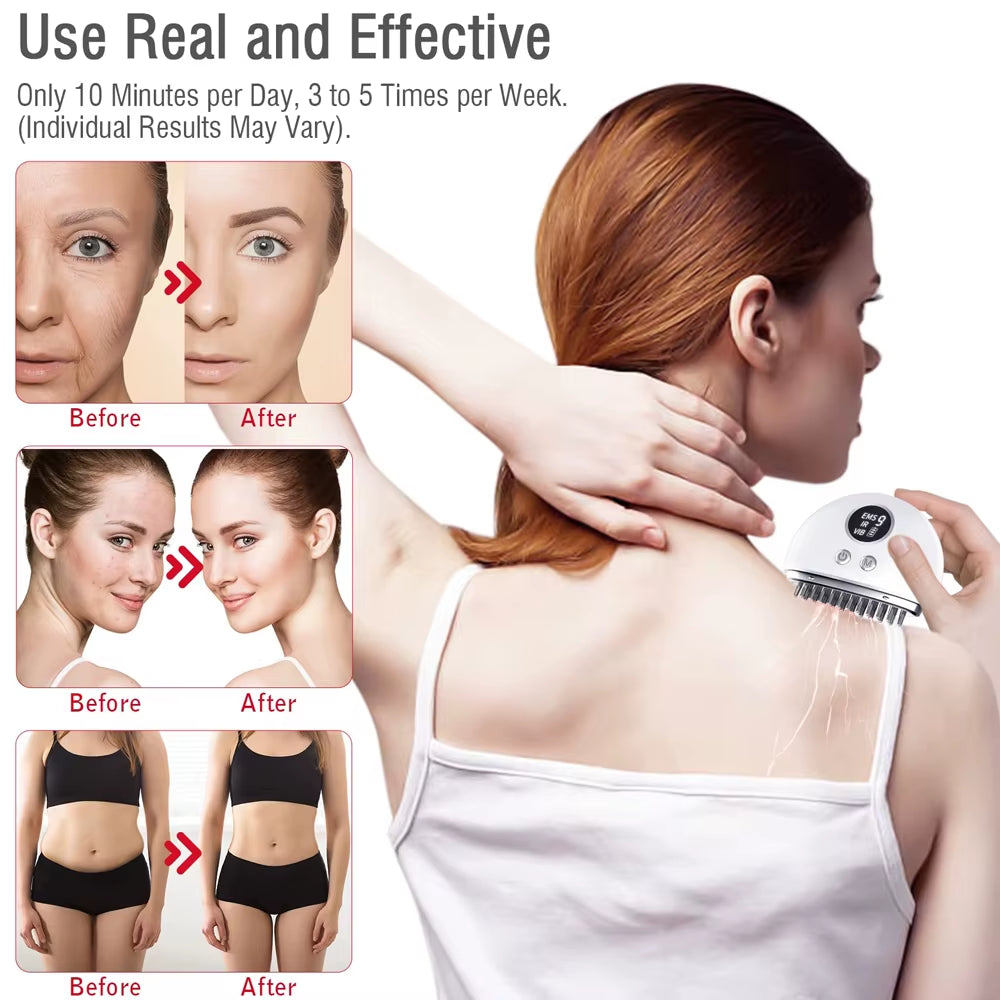 Microcurrent Face Massager — Electric Gua Sha Tool for Lifting & Tightening