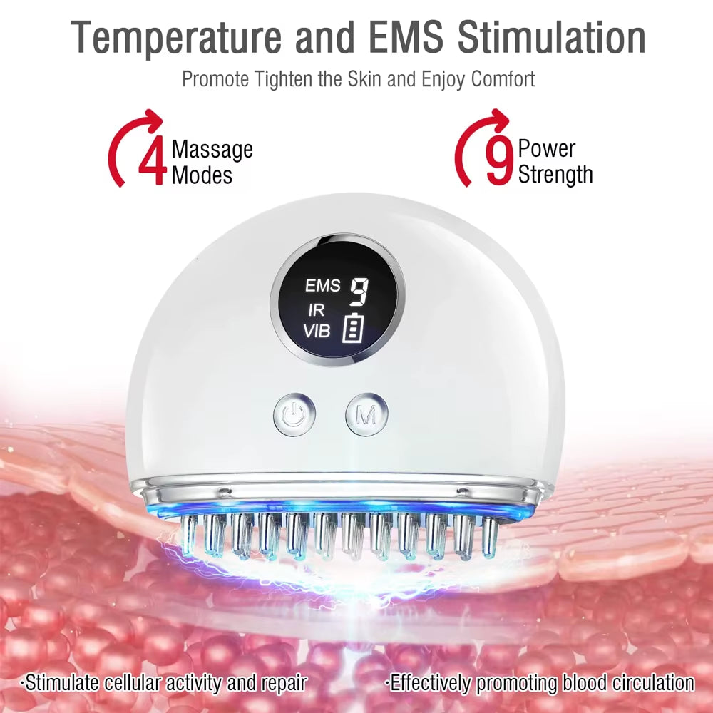 Microcurrent Face Massager — Electric Gua Sha Tool for Lifting & Tightening