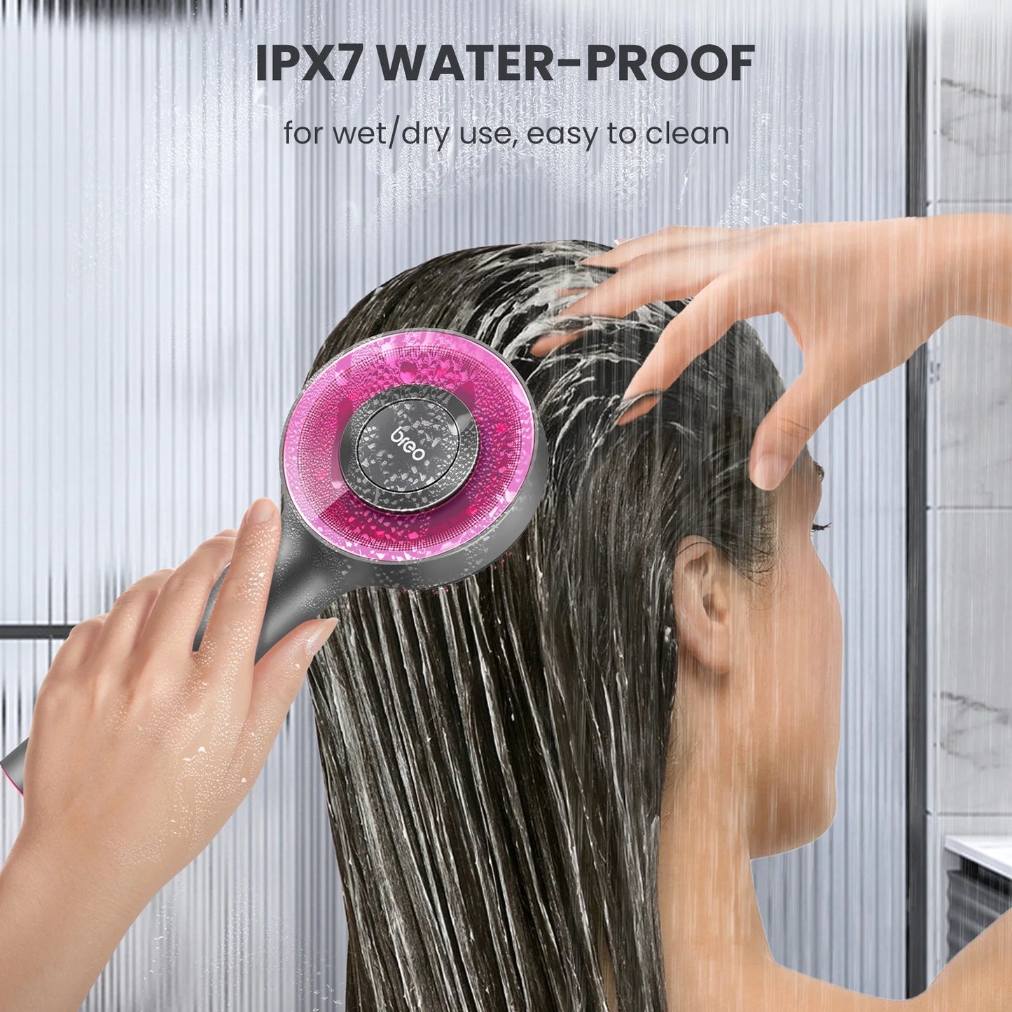 Scalp Trilogy Massager — Smart Hair Brush for Growth, Detangling & Styling
