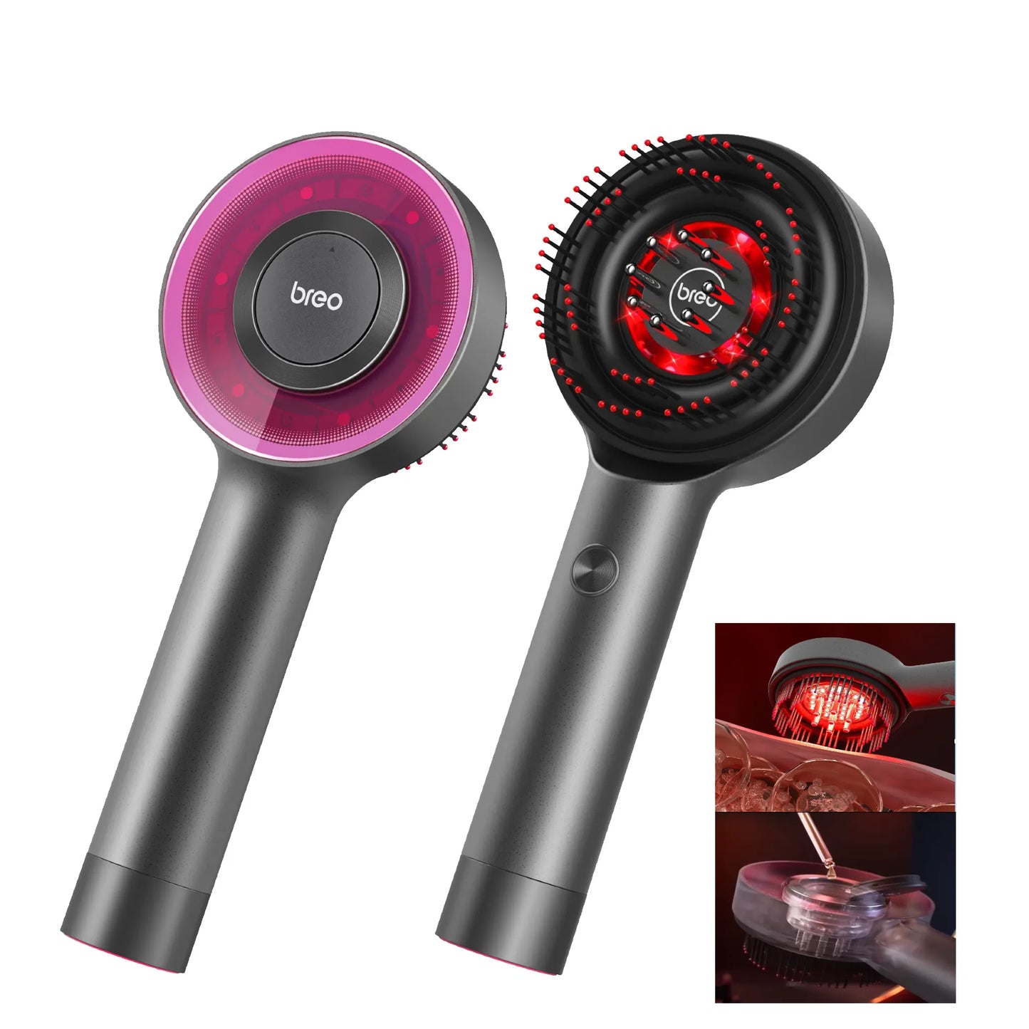 Scalp Trilogy Massager — Smart Hair Brush for Growth, Detangling & Styling