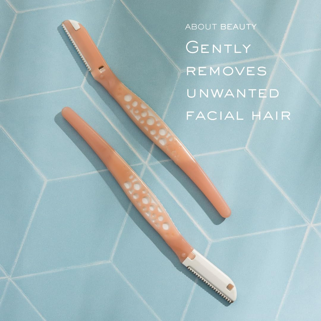 Fuzz-Free Facial Razors 3pcs — Hair Removal, Dermaplaning & Brow Shaping