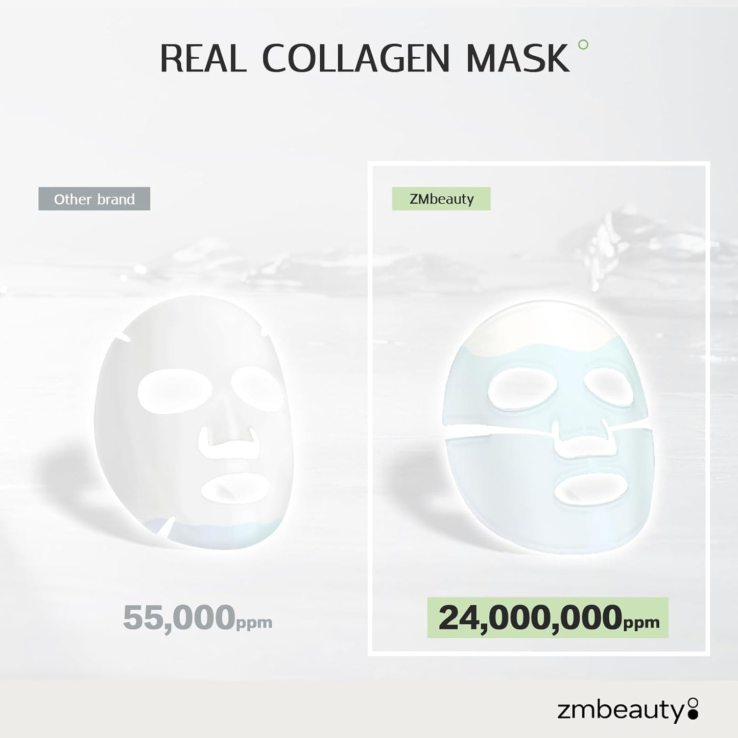 Collagen Face Mask — Anti-Wrinkle Overnight Sheet Mask with 9 Peptides
