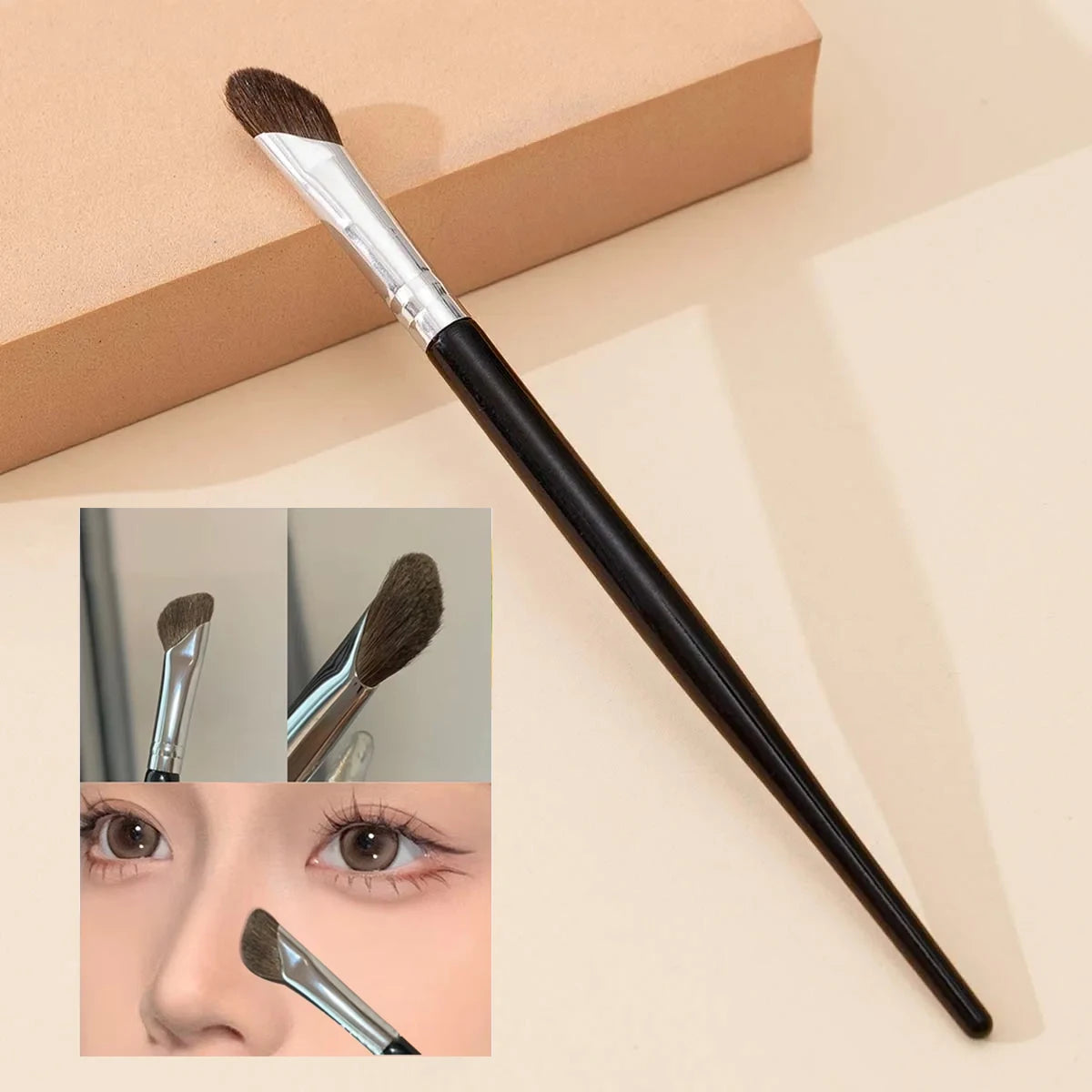 Zynerae 3D Nose Shadow Brush – Facial Contour & Highlight Makeup Tool