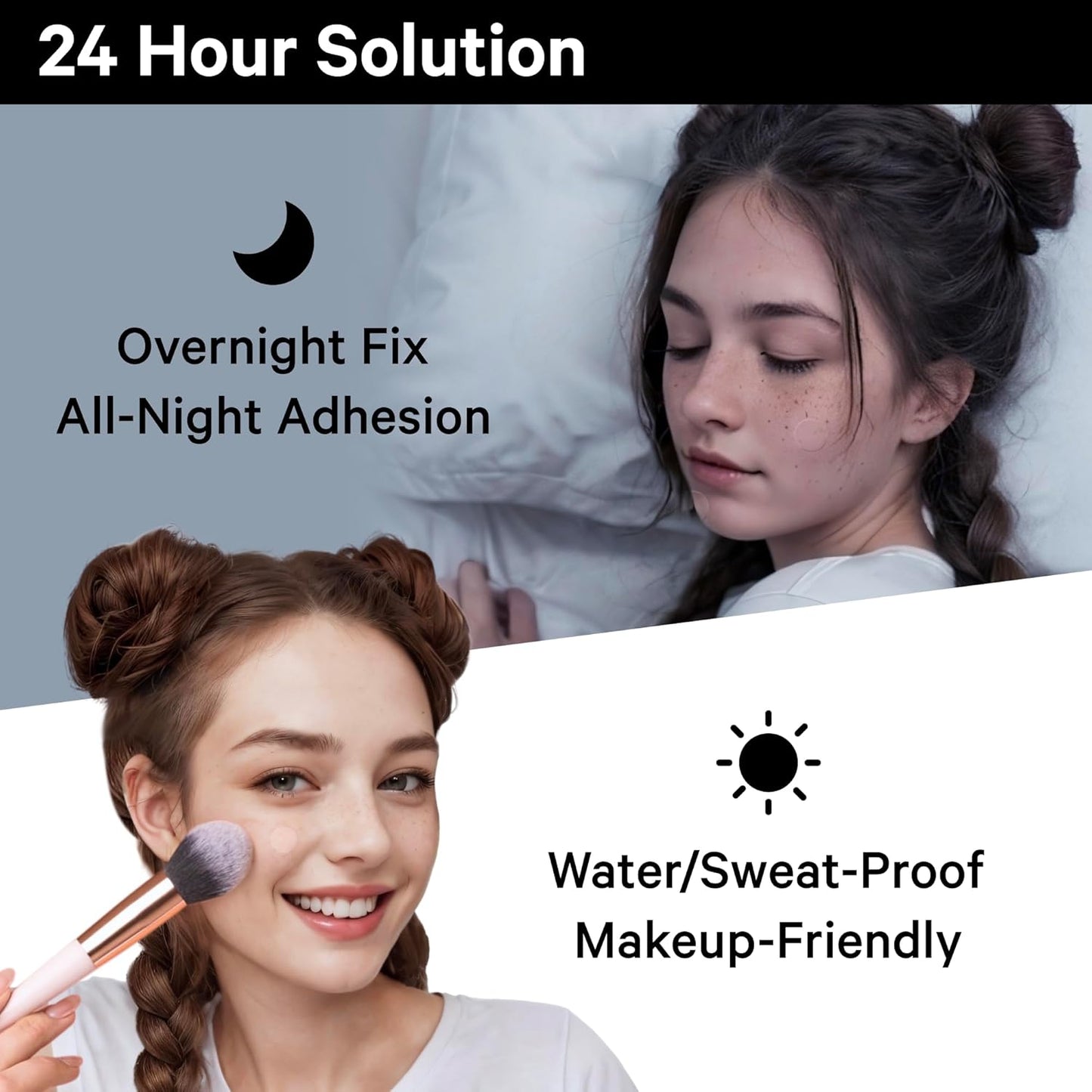 216 Ct Hydrocolloid Pimple Patches with Salicylic Acid — Invisible Acne Dots