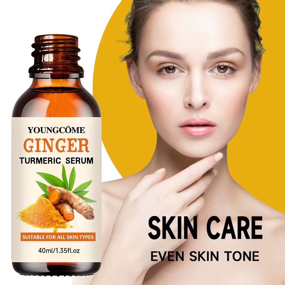 Turmeric Face Serum — Deep Moisturizing Facial Oil for Brightening & Smooth Skin