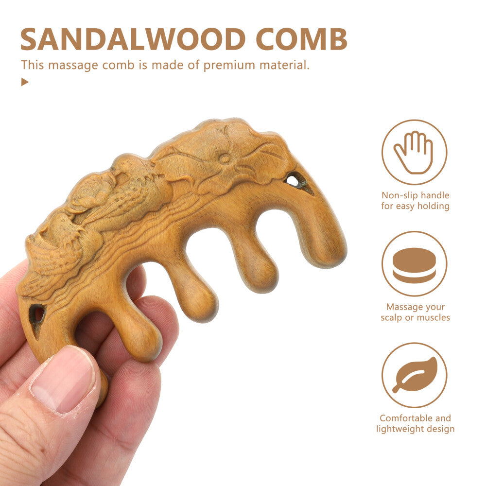 Anti-Static Comb Portable Hair Comb Massage Comb Scalp Massagers Meridian