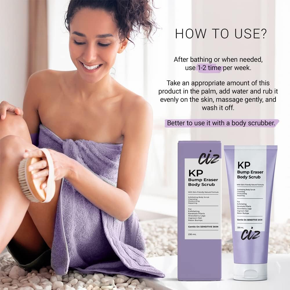 KP Bump Eraser Body Scrub — Exfoliating Body Scrub for Women, Smooth Skin