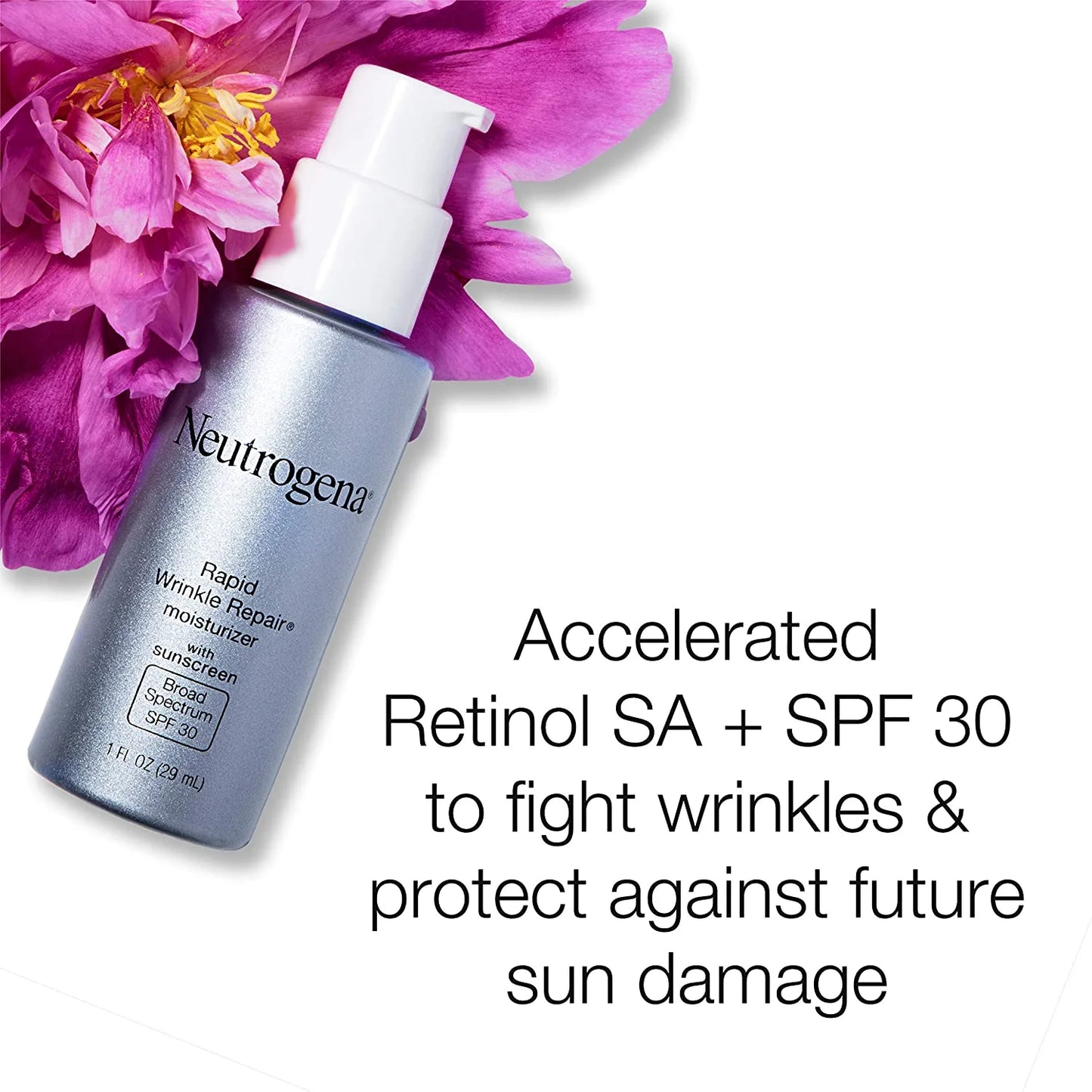 Rapid Wrinkle Repair Moisturizer, SPF 30, 1 Oz (Pack of 2)
