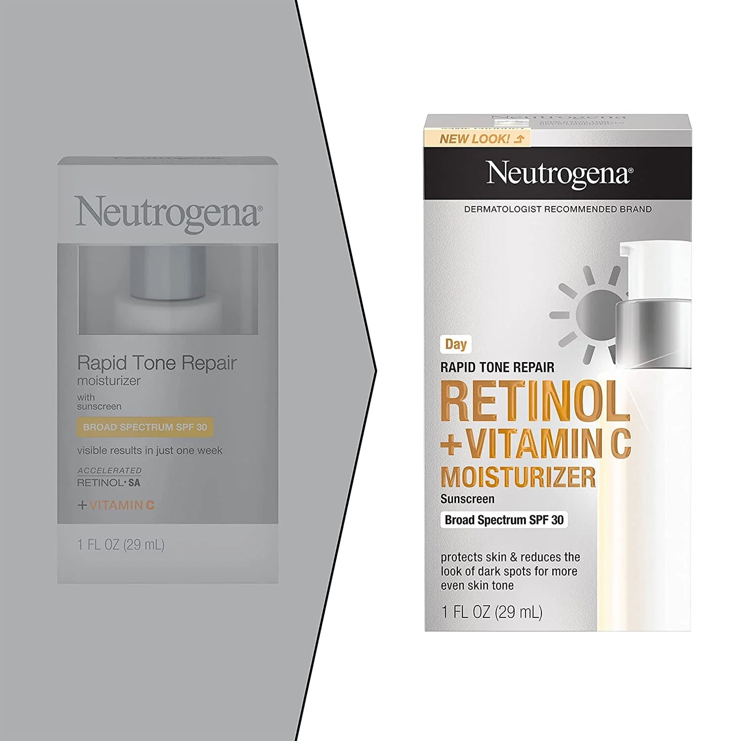 Rapid Wrinkle Repair Moisturizer, SPF 30, 1 Oz (Pack of 2)