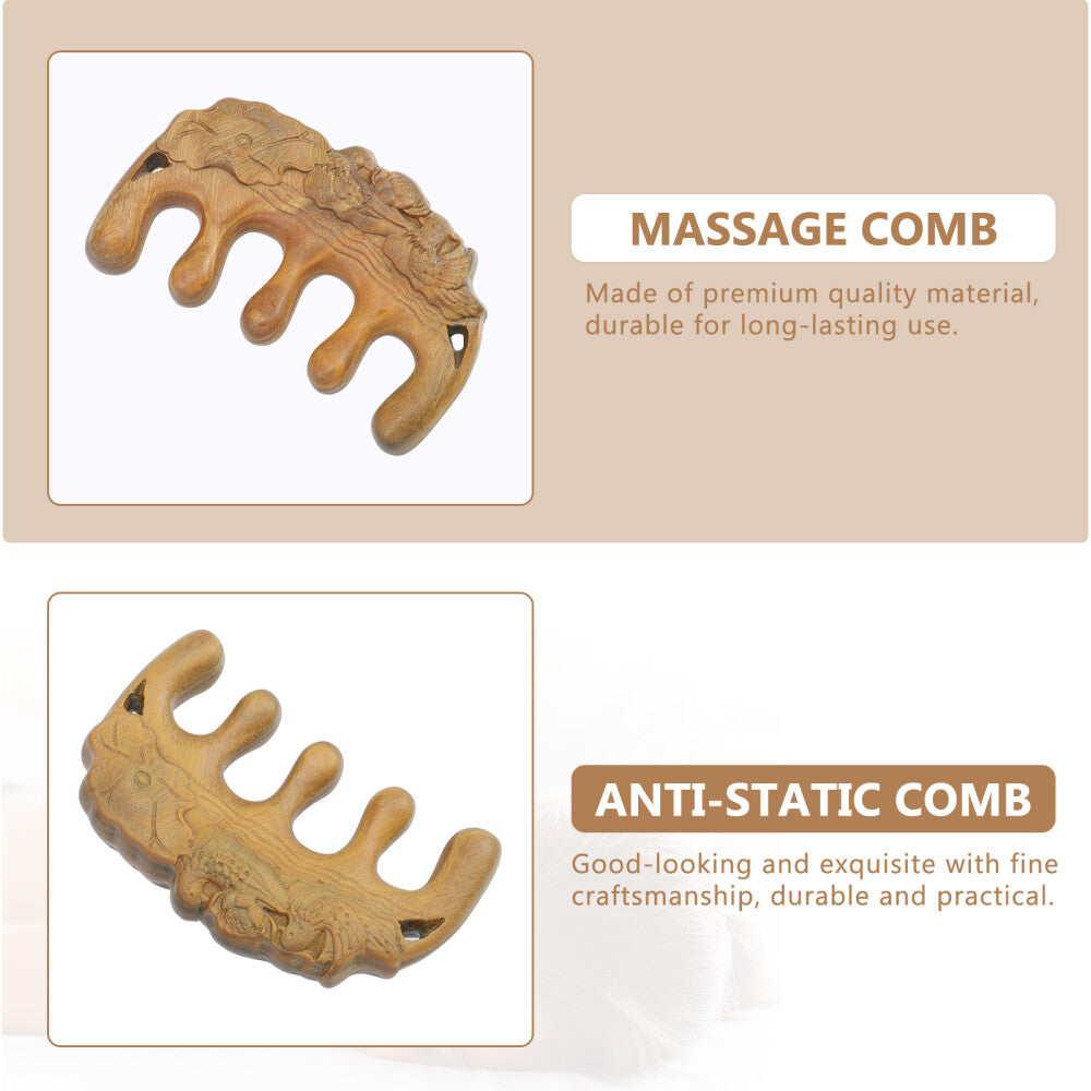 Anti-Static Comb Portable Hair Comb Massage Comb Scalp Massagers Meridian