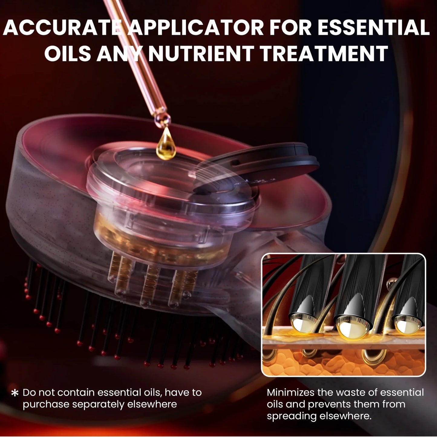 Scalp Trilogy Massager — Smart Hair Brush for Growth, Detangling & Styling