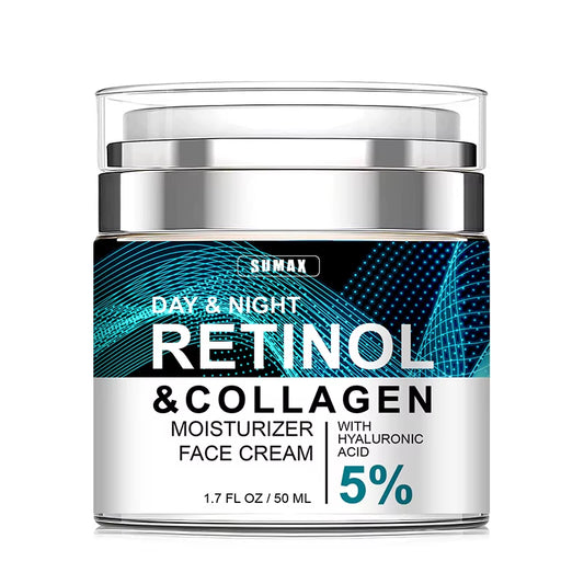 Retinol Face Cream 50ml — Moisturizing & Firming with Collagen & Hyaluronic Acid
