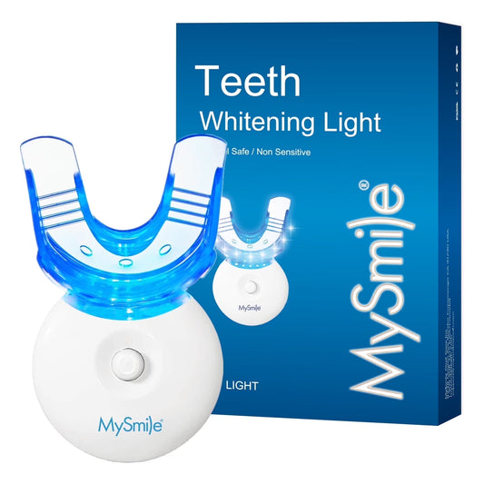 5-LED Teeth Whitening Light with Tray — Tooth Whitener Accelerator, 10-Min Timer