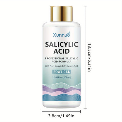 Zynerae Salicylic Acid Foot Cream 100ml – Exfoliating & Moisturizing Care.