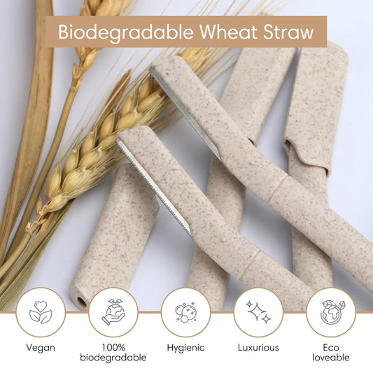 Dermaplane Face Razor Tool 12pcs — Exfoliation & Hair Removal for Men & Women