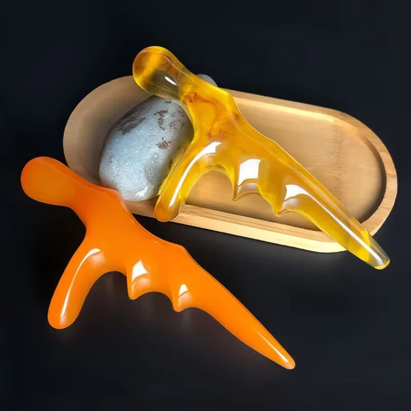 Thumb-Shaped Massager Tool — Manual Scalp, Back & Face Muscle Relaxer