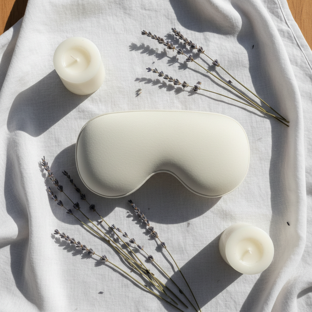 3D Sleep Mask Flat Lay