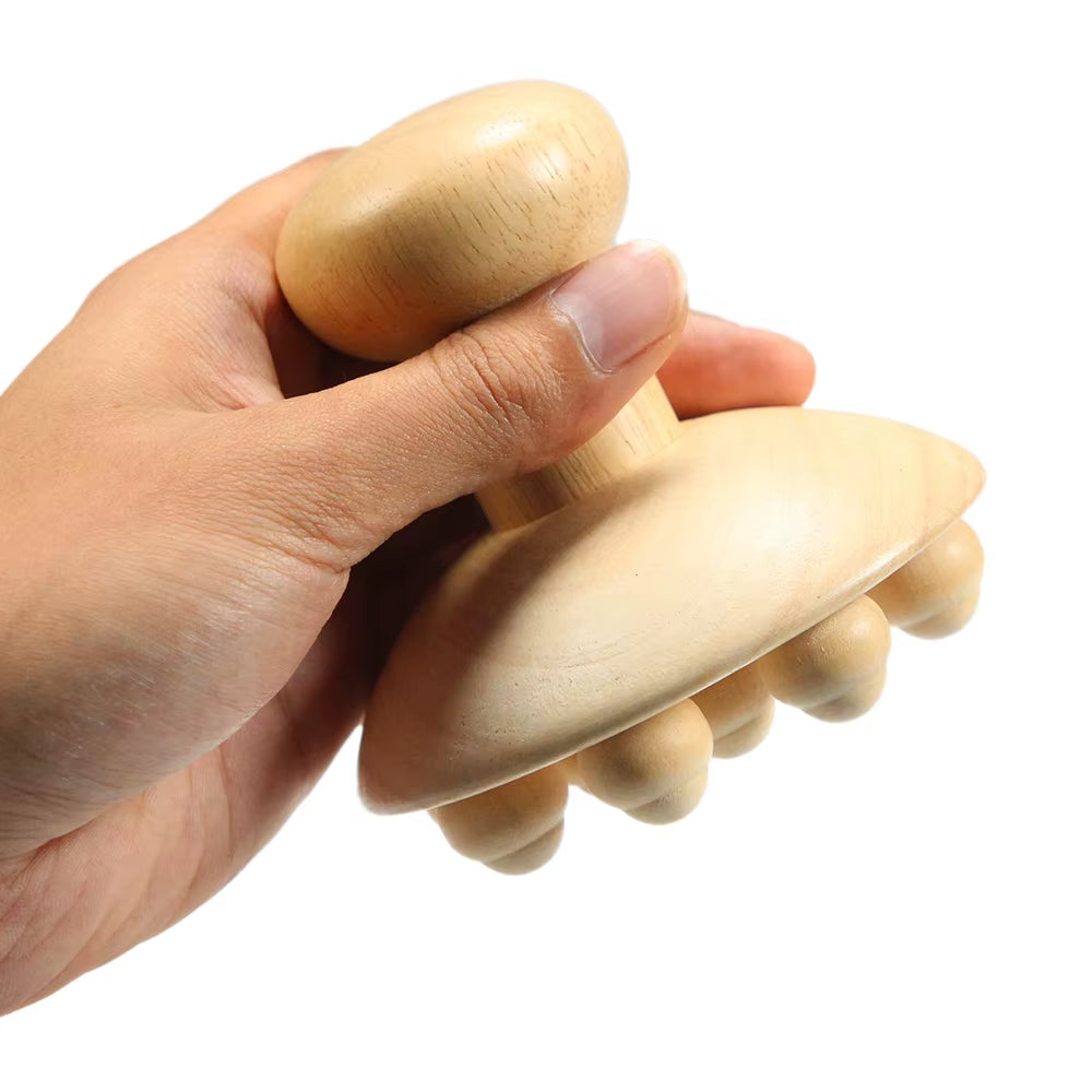 Wood Therapy Mushroom Massager