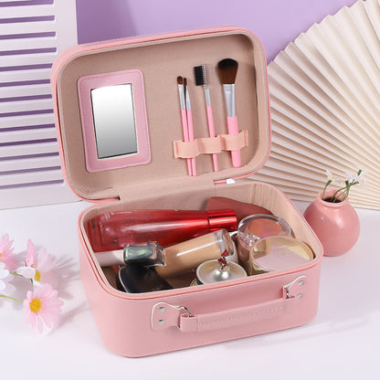 Zynerae Kuromi Makeup Bag — Large-Capacity Travel Cosmetic Organizer.
