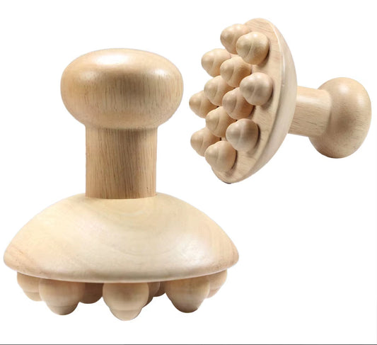 Wood Therapy Mushroom Massager