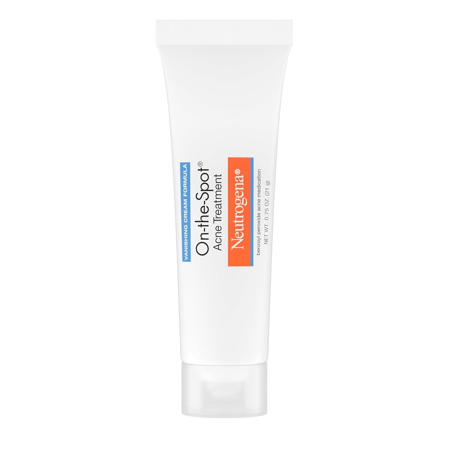 On-The-Spot Acne Spot Treatment Cream with 2.5% Benzoyl Peroxide, 0.75-Ounce Tube