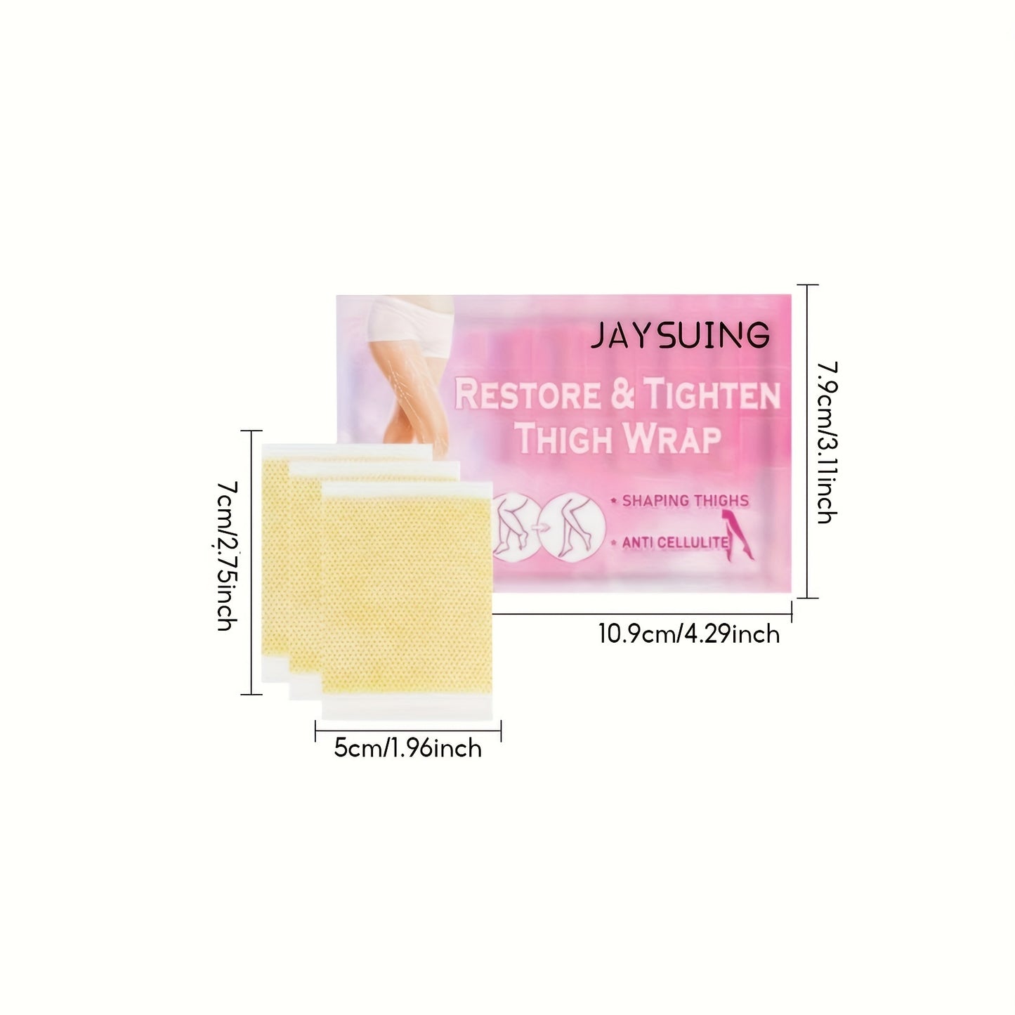 Zynerae 10PCS Thigh Wraps – Instant Lift & Firming Solution