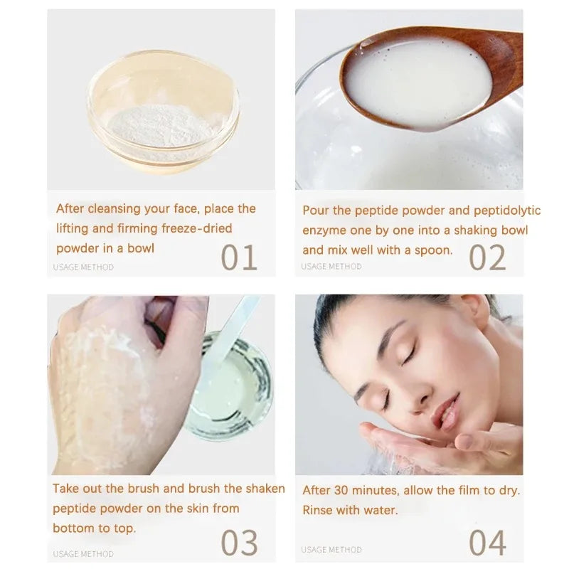 Collagen & Hyaluronic Acid Face Mask — Lifting, Firming & Anti-Wrinkle Care