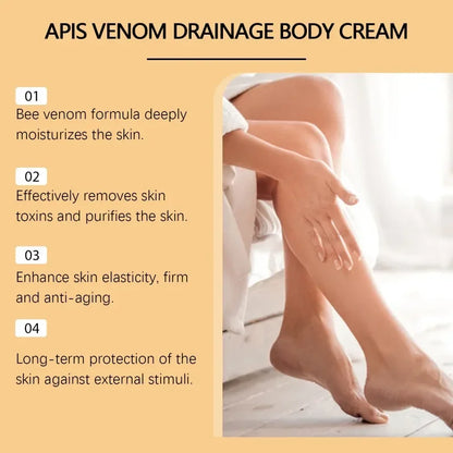 Zynerae Bee Venom Body Cream — Hydrating, Moisturizing and Soothing Daily Body Care.