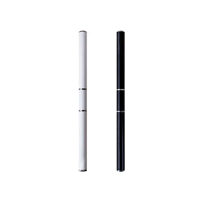 Zynerae Dual-Ended Eyebrow Brush — Angled & Spoolie with Protective Lid.