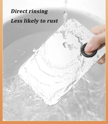 Zynerae Stainless Steel Makeup Mixing Palette with Spatula.