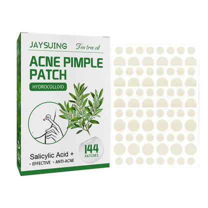Invisible Hydrocolloid Acne Patch With Tea Tree Oil. 144 pcs.