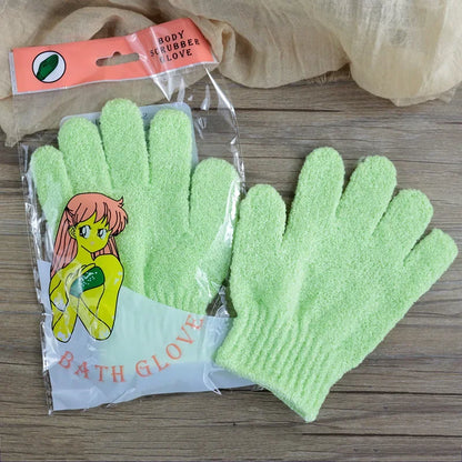 Zynerae Body Cleaning Gloves, Washcloth and Exfoliating Shower Set.