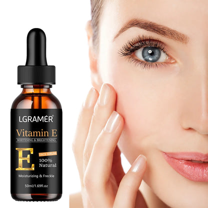 Vitamin E Brightening Face Serum | Pore Minimising, Anti-Ageing & Whitening Essence