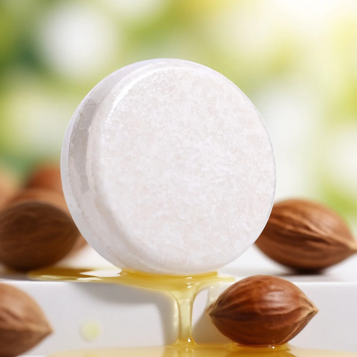 Zynerae Plant Essential Oil Hair Conditioner Bar — Argan, Coconut & Jojoba Nourishing Care