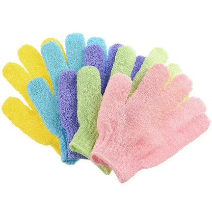 Zynerae Body Cleaning Gloves, Washcloth and Exfoliating Shower Set.