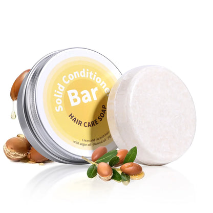 Zynerae Plant Essential Oil Hair Conditioner Bar — Argan, Coconut & Jojoba oil.