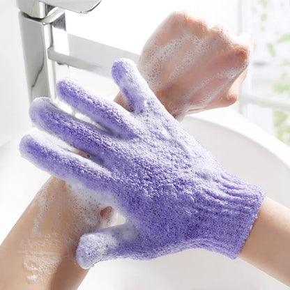Zynerae Body Cleaning Gloves, Washcloth and Exfoliating Shower Set.