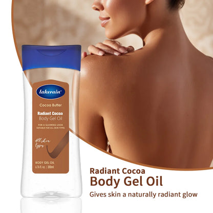 Zynerae Cocoa Body Oil Gel – Moisturizing and Nourishing Skin Care.