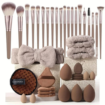 Zynerae 20/40PC Makeup Sponge Set – Blending & Application Tools.