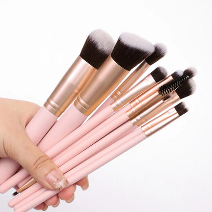 Zynerae 25PC Professional Makeup Tool Set – Brushes, Sponges & Accessories.