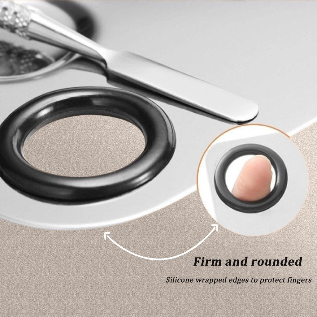 Zynerae Stainless Steel Makeup Mixing Palette with Spatula