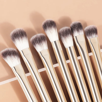 Zynerae 13PC Makeup Brush Set – Face & Eye Blending Tools.