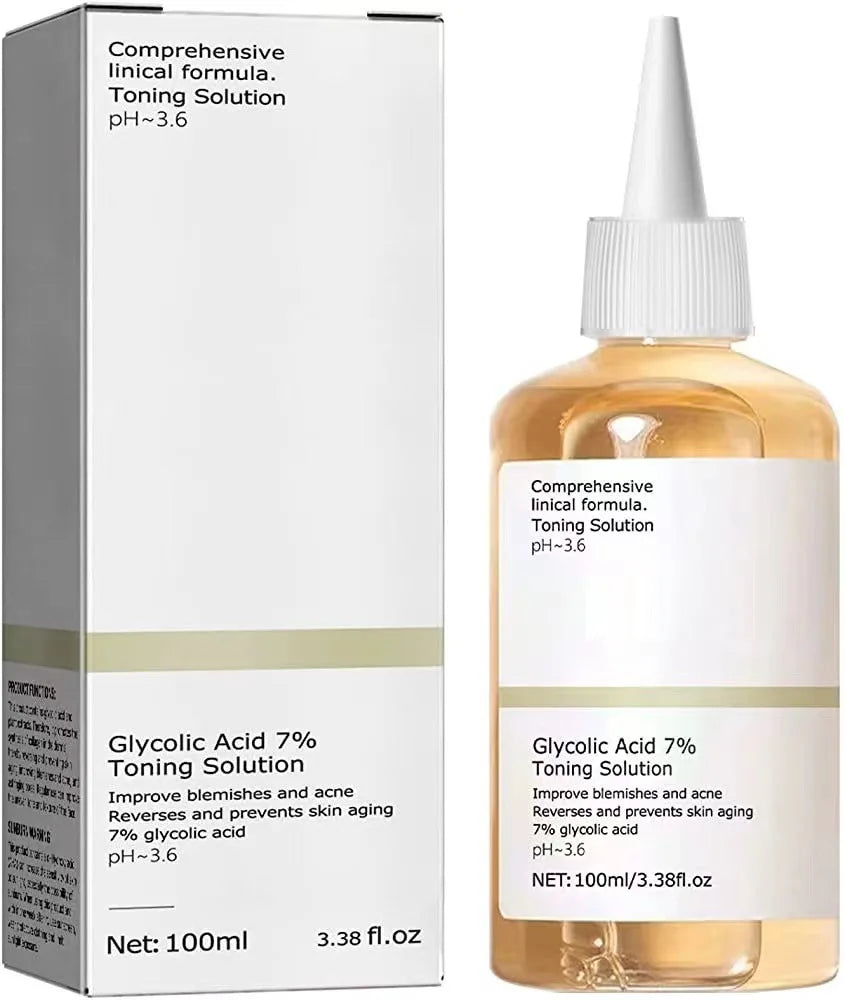 Zynrae Glycolic Acid Toning Solution – Acne Care & Hydration