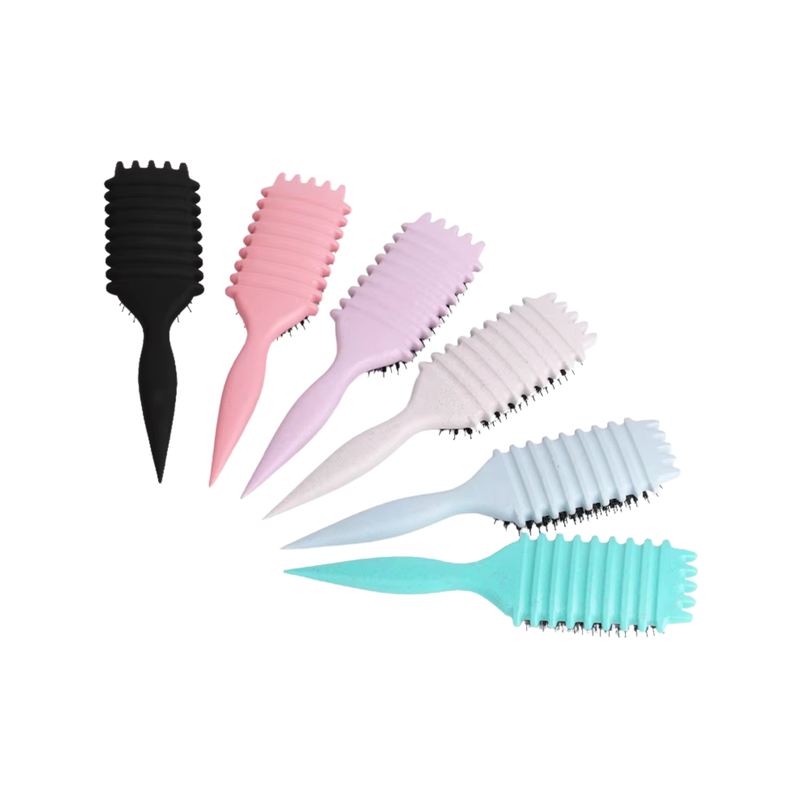 Zynerae Curly Hair Styling Brush — Curl Shaping & Detangling.