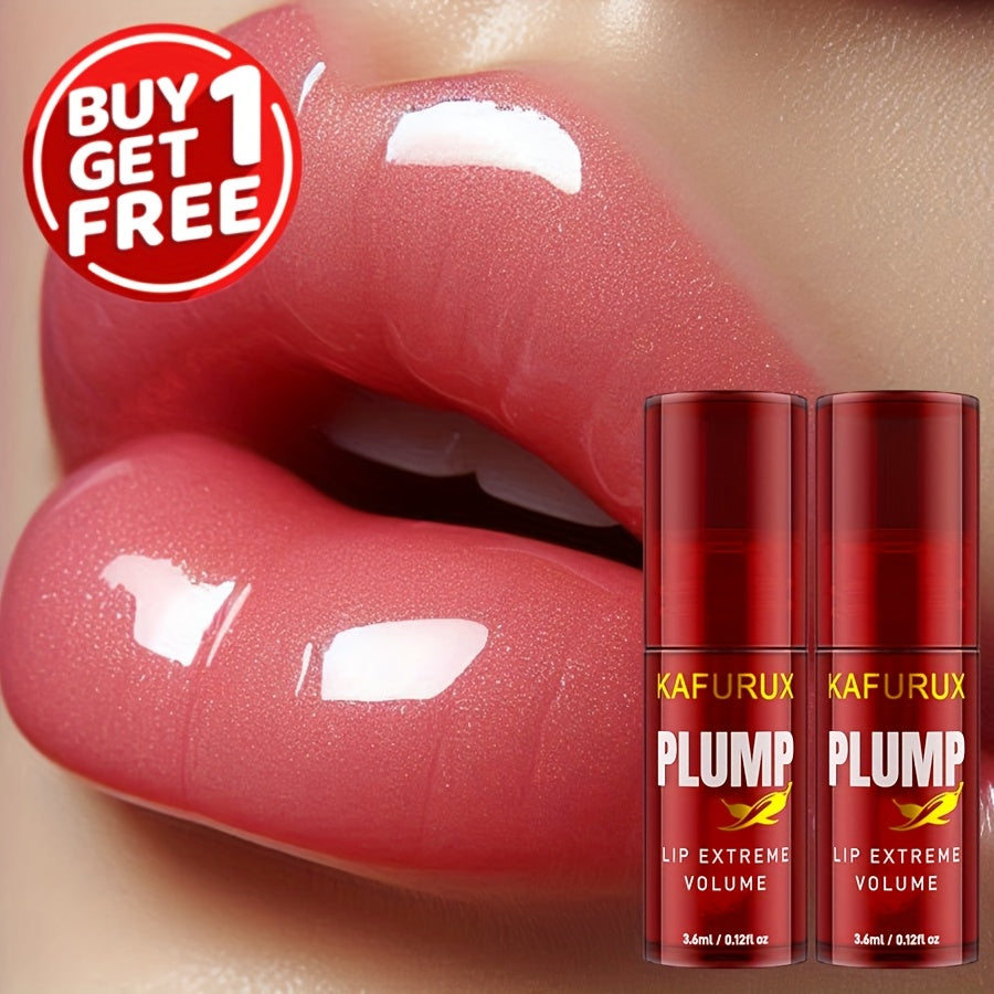 Zynerae Lip Extreme Volume Oil — Moisturizing, Non-Sticky Glossy Lip Oil
