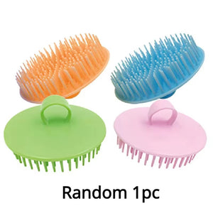 Silicone Scalp Massager Brush — Hair Washing & Shower Comb for Women & Men